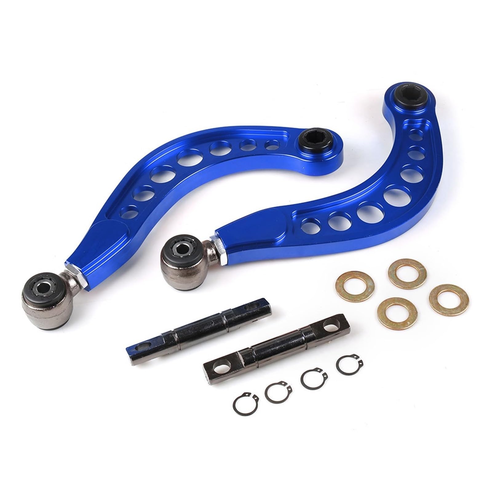 HINTEN OBEREN QUERLENKER CAMBER KIT SI Kompatibel for Honda CIVIC FA1 FA2 FD1 FD2 R18 2006-2011(Blue) von NGFDSSBB