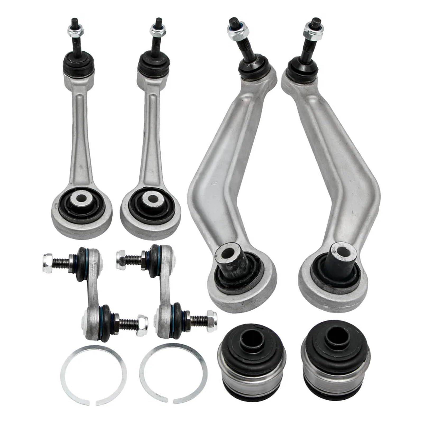 Hinten Oberen und Unteren Suspension Wishbones Control Arme Links Kit Kompatibel for BMW 5 E39 33321094209 von NGFDSSBB