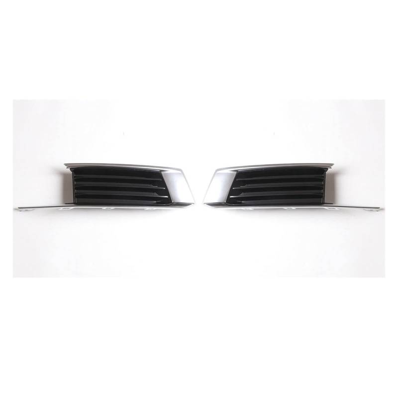 Links rechts Auto Frontstoßstangengrill Mesh ABS Kühlergrill Nebelscheinwerfer Surround Cover Kompatibel for Cadillac XTS 2018 2019 Hohe Konfiguration(Pair) von NGFDSSBB