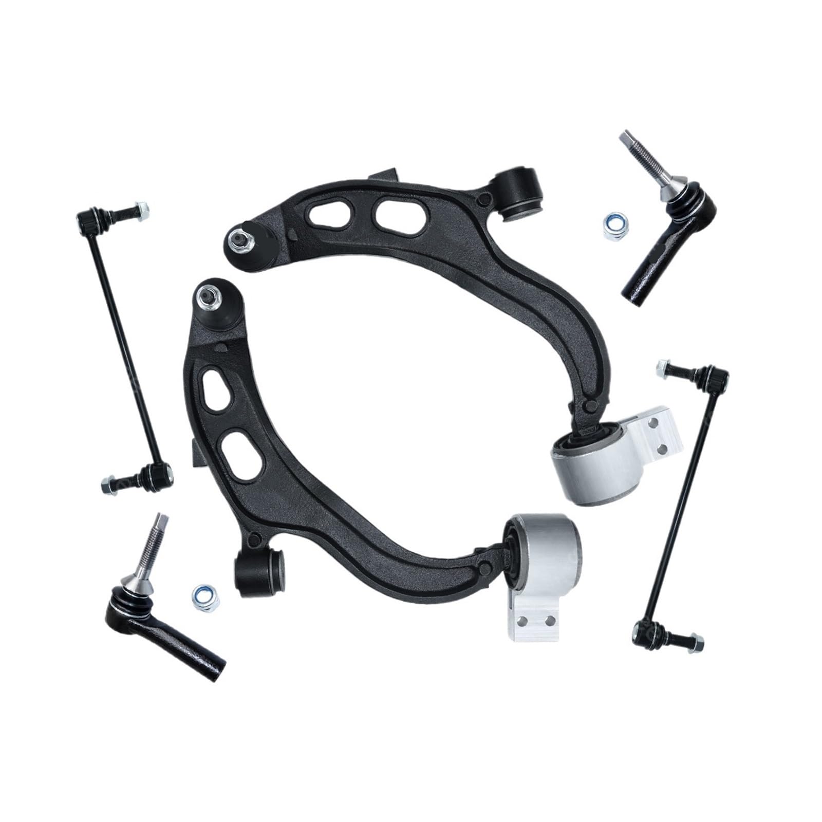 Svenubee Vorderer unterer Querlenker Stabilisator Link Äußere Spurstange Kit Kompatibel for Ford Taurus Flex Lincoln MKT MKS 2013-2019 von NGFDSSBB