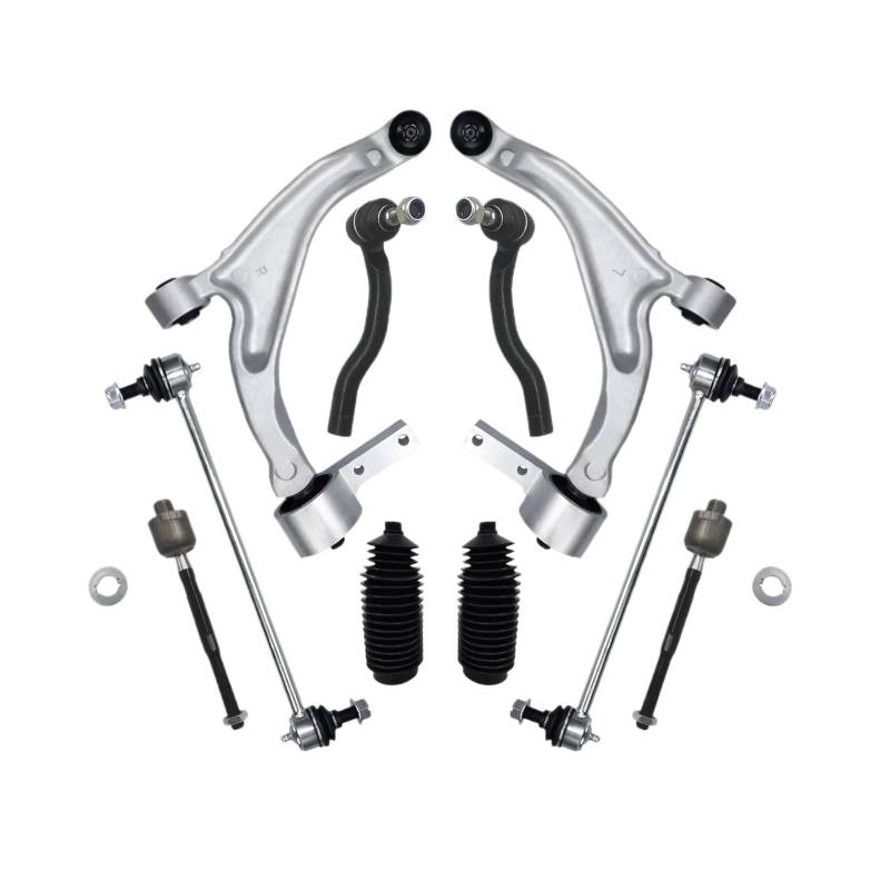 Vorderer unterer Querlenker Kugelgelenk Stabilisator Link Suspension 10-teiliges Kit Kompatibel for Honda Pilot 2009-2015 von NGFDSSBB