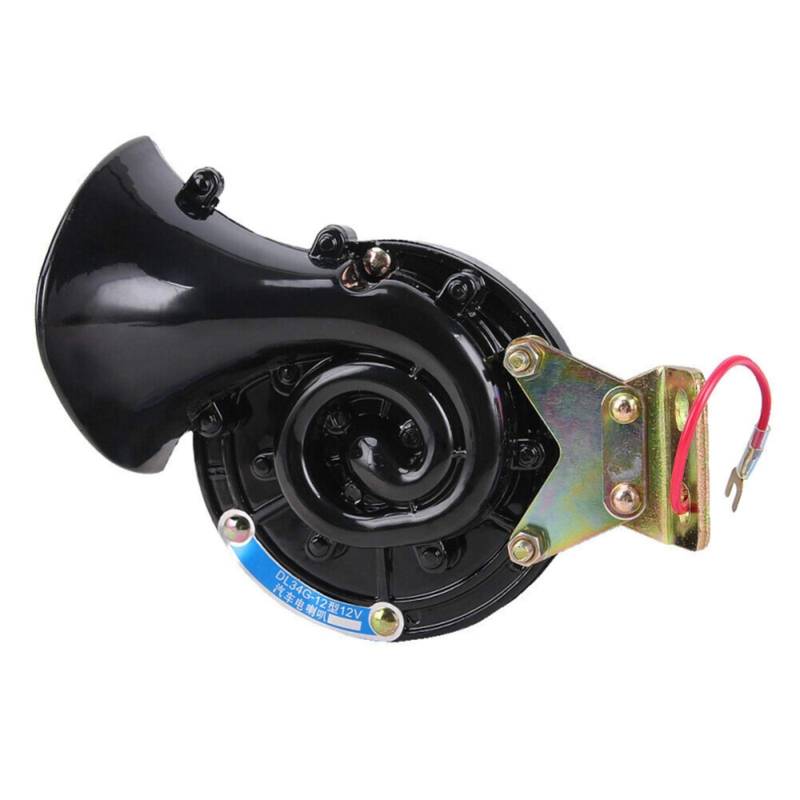 Hupe 300 dB 12V 24V elektrische Auto Luftschnecke Bull Horn super laute tobende Sound Auto Styling laut für Autofahrzeug Motorrad-Lkw-Boot Autohupe (Color : 24V) von NGHSDO