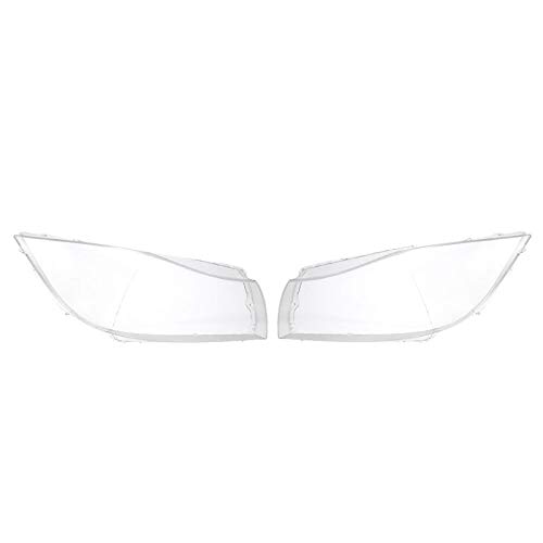 Scheinwerferglas 2ST Scheinwerferglas-Plastikabdeckung for Bmw 3 E90 Limousine / E91 2005-2012 Touring Nur for die Xenon-Scheinwerfer Klar-Kopf-Licht-Lampe Auto Scheinwerfer Objektiv von NGHSDO