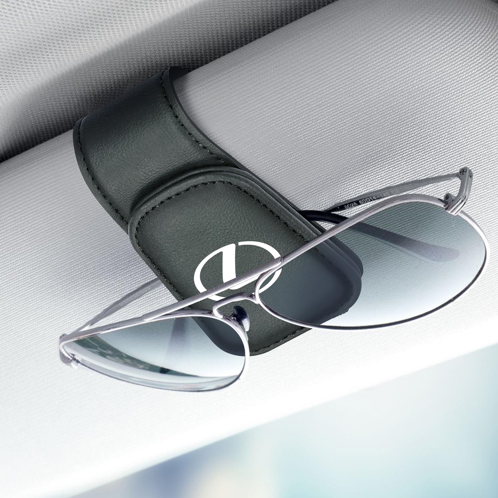 NGJIDP Glasses Holder Brillenhalter für Auto SonnenblendeAuto Sonnenblende,Sonnenbrillenhalter für Lexus ES350 GS350 GS300h GS450h is300 es350 ls460 rx350 NX300h，Brillenhalterung,Schwarz von NGJIDP