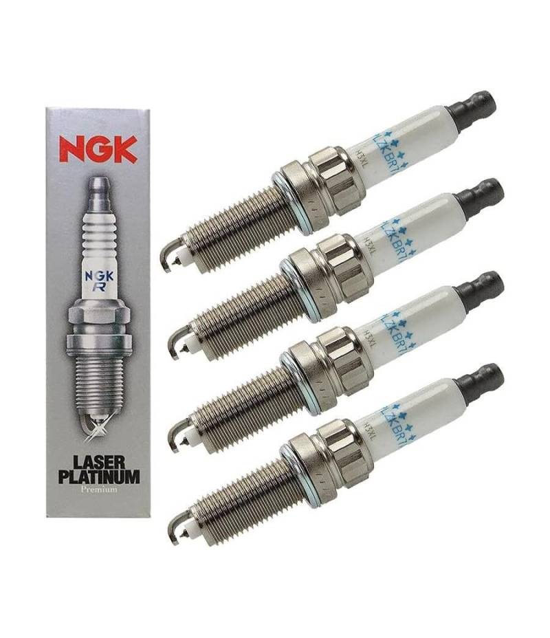 4x NGK 91530 PLZKBR7B8G Zündkerze für BMW CITROEN MINI PEUGEOT 4-Zylin 1598ccm von NGK