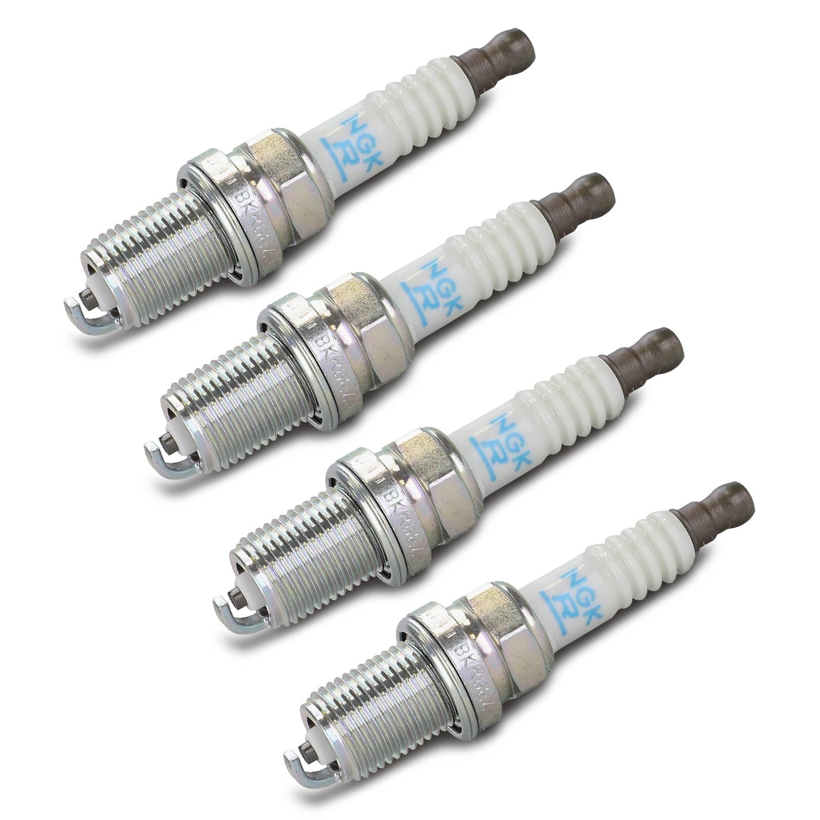 4x Original NGK BKR6EZ Zündkerze Kompatibel mit A3 Cabriolet 8P7 1.6L 2008-2010 A3 Sportback 8PA 1.6L 2.0L 2004-2013 A4 8D2 B5 1.6L 1.8L 1994-2000 3er Touring E46 1.8L-2.0L 1999-2005 von NGK