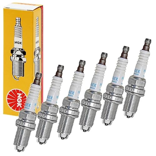 6x NGK 2288 BKR6EK Zündkerze für BMW E36 320-328i E34 520-528i Z3 12129064619 von NGK