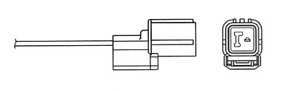 Ntk Lambdasonde [Hersteller-Nr. 90709] für Honda von NTK