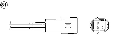 Lambdasonde NGK 0240 von NGK