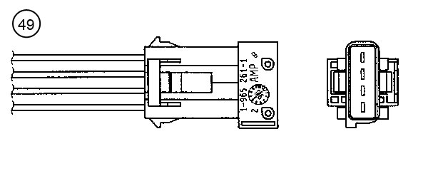 Lambdasonde NGK 1523 von NGK