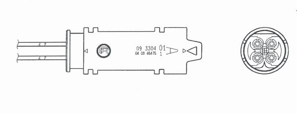 Lambdasonde NGK 1536 von NGK