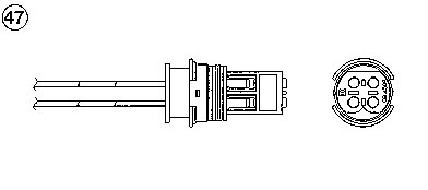 Lambdasonde NGK 1611 von NGK