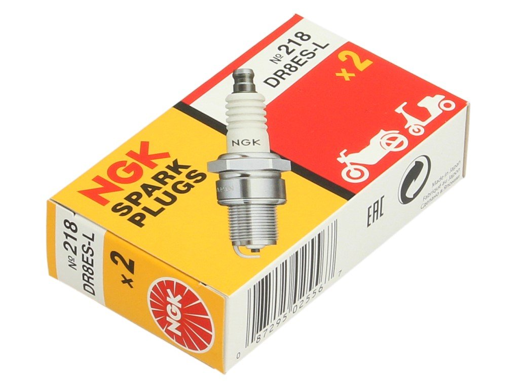 NGK (2556) Zündkerze Quick-Nr. 218 - * DR8ES-L * von NGK