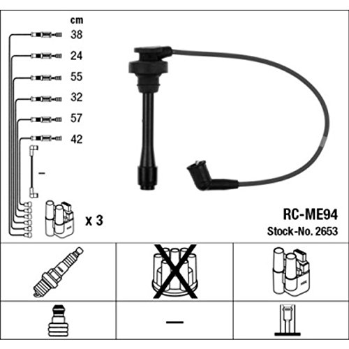 NGK 2653 Zündleitungssatz von NGK