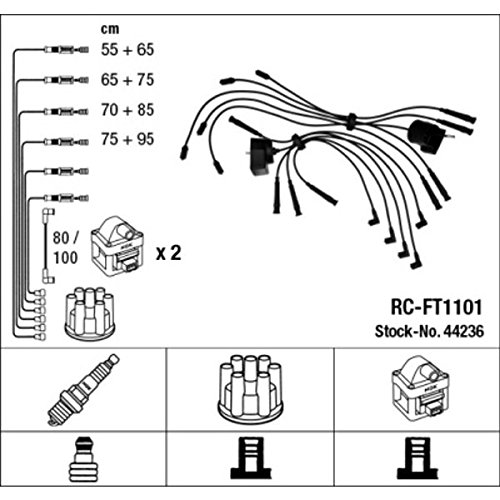 NGK 44236 Zündleitungssatz von NGK