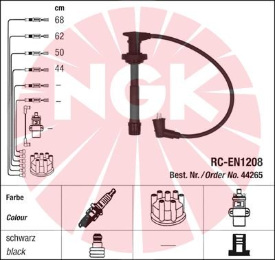 NGK 44265 Zündleitungssatz von NGK