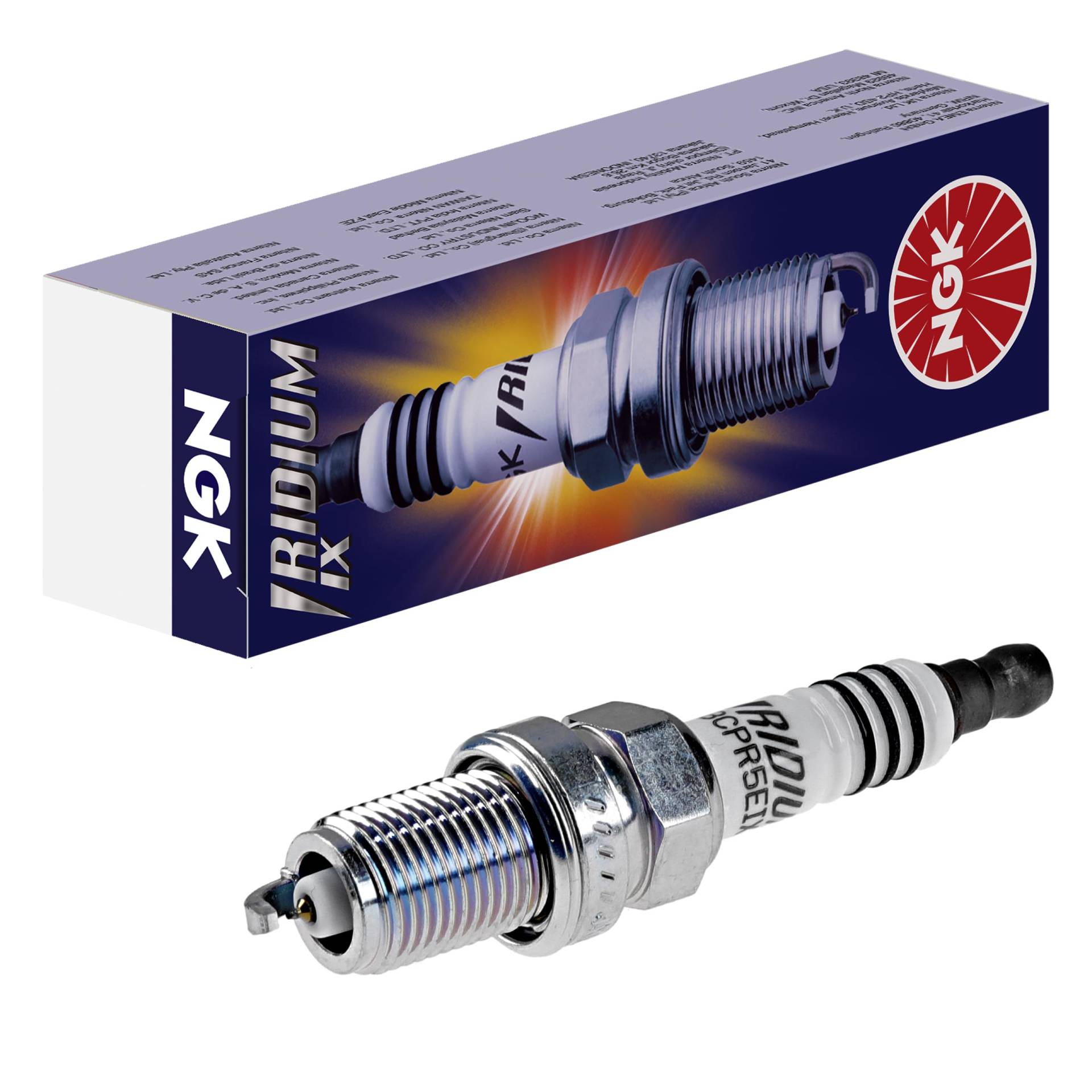 NGK Zündkerze BCPR7EIX Iridium IX 5690, ohne von NGK