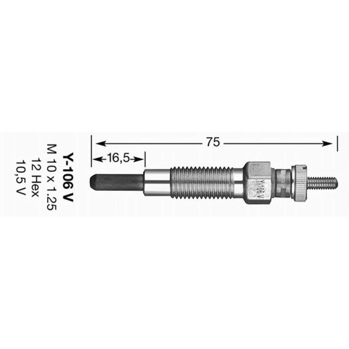 NGK 6926 Glühkerze von NGK