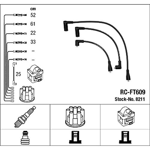 NGK 8211 Zündleitungssatz von NGK