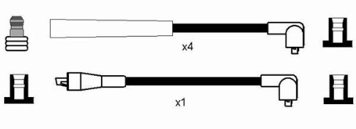 NGK 8536 Zündleitungssatz von NGK