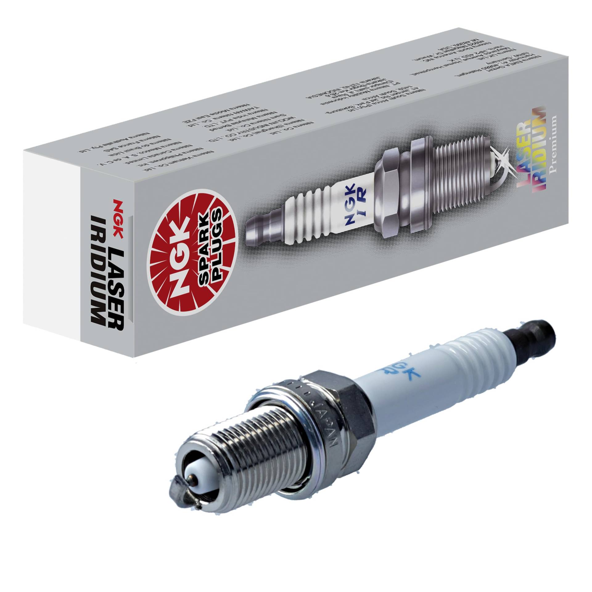 NGK 96412 Laser-Iridium-Zündkerze – ILZKR7D8, 1 Packung von NGK