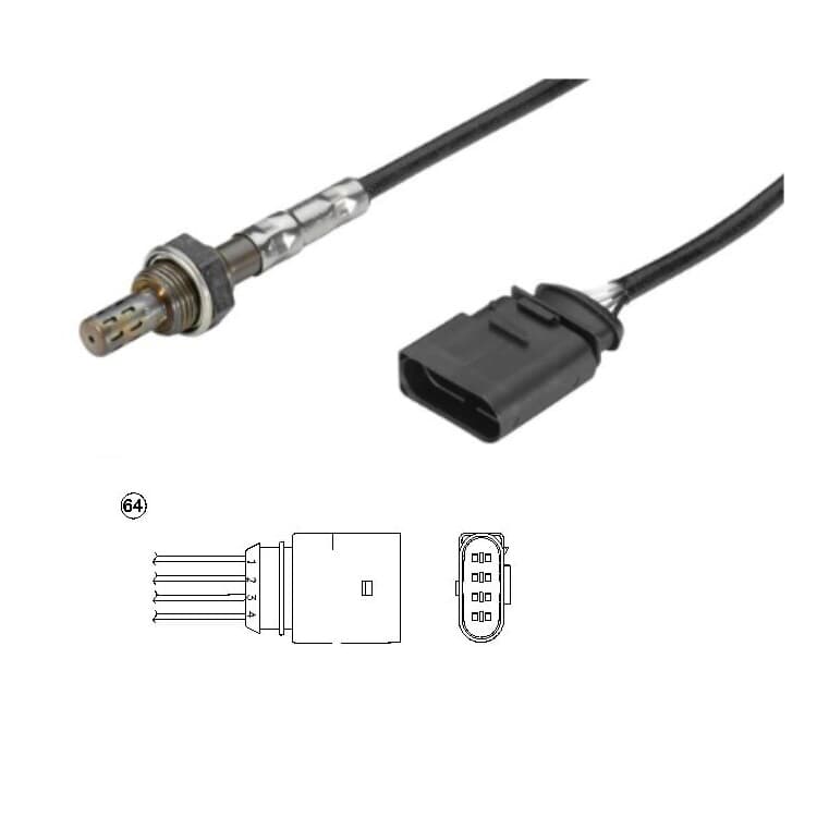 NGK Lambdasonde Audi A4 A6 Seat Arosa VW Lupo Passat Polo 6N2 von NGK