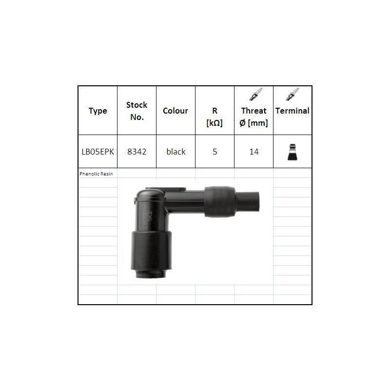 NGK Zündkerzenstecker NGK LB05EPK von NGK