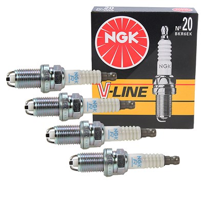 Ngk 1x Zündkerze [Hersteller-Nr. 4388] für Alpina, BMW, Citroën, Dacia, Daewoo, Fiat, Lancia, Mercedes-Benz, Opel, Peugeot, Porsche, Renault, Saab, Wi von NGK