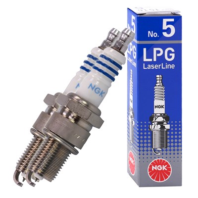 Ngk 2x Zündkerze LPG Laser Line 2 [Hersteller-Nr. 1497] für Daihatsu, Fiat von NGK