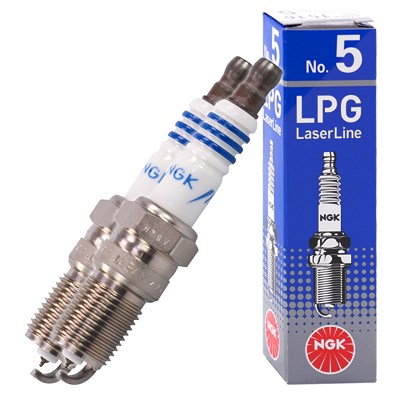 Ngk 2x Zündkerze LPG Laser Line 5 [Hersteller-Nr. 1516] für Alpine, Aston Martin, Austin, Buick, Cadillac, Chevrolet, Citroën, Ford, Ford Usa, Jaguar, von NGK