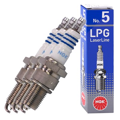 Ngk 3x Zündkerze LPG Laser Line 2 [Hersteller-Nr. 1497] für Daewoo, Daihatsu, Subaru, Suzuki von NGK