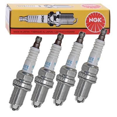 Ngk 4x Zündkerze [Hersteller-Nr. 2288] für BMW, Citroën, Dacia, Fiat, Gm Korea, Lancia, Mercedes-Benz, Opel, Peugeot, Renault, Vauxhall von NGK