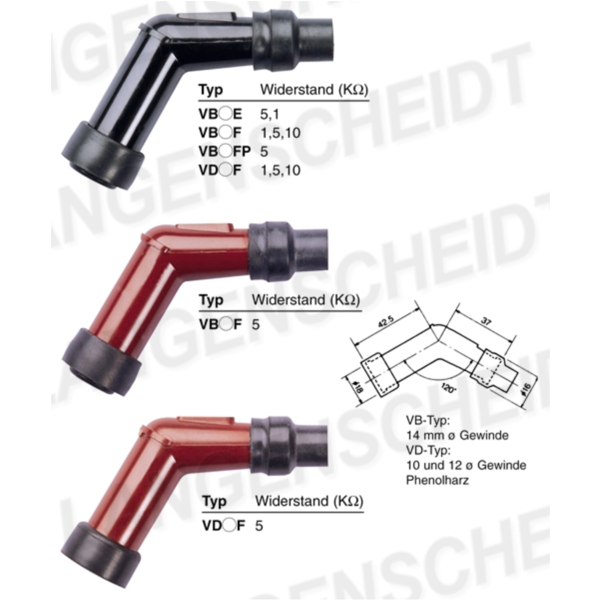 Ngk 5880320 zündkerzenstecker  vb05f von NGK