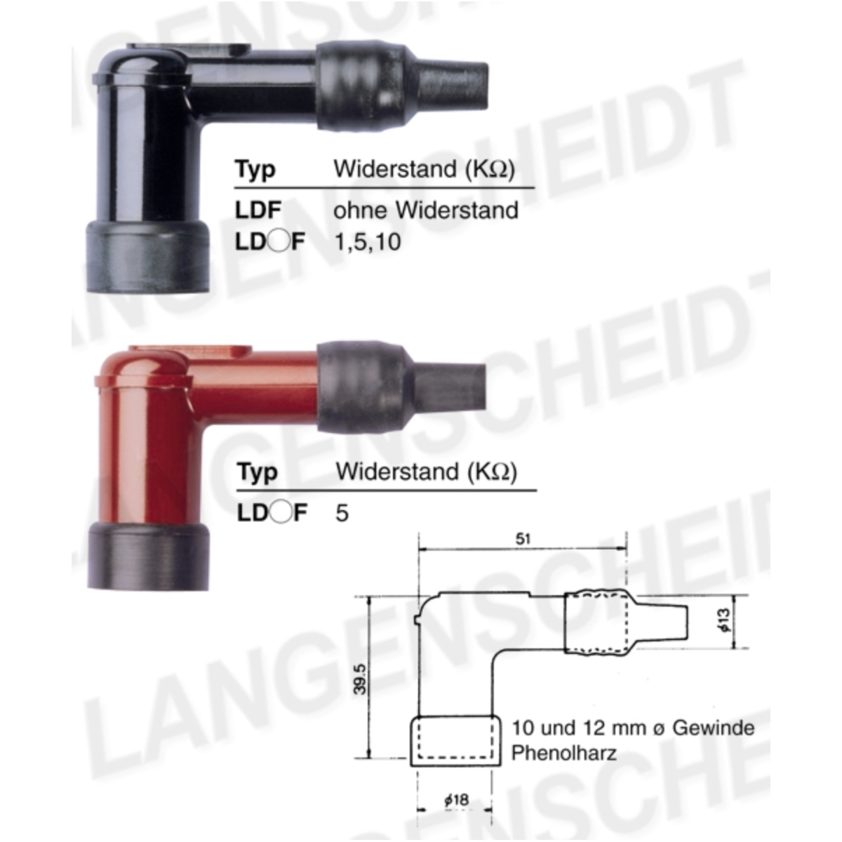 Ngk 5883620 zündkerzenstecker  ld01f von NGK