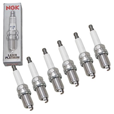 Ngk 6x Zündkerze [Hersteller-Nr. 5757] für Audi von NGK