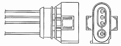Ntk Lambdasonde [Hersteller-Nr. 5750] für Audi, Skoda, VW von NTK