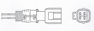 Ntk Lambdasonde [Hersteller-Nr. 97669] für Lexus, Toyota von NTK