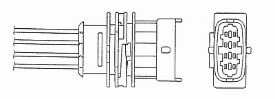 Ntk Lambdasonde [Hersteller-Nr. 94625] für Opel von NTK