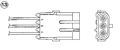 Ntk Lambdasonde [Hersteller-Nr. 93986] für Renault von NTK