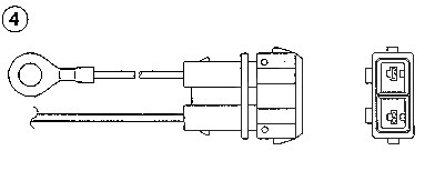 Ntk Lambdasonde [Hersteller-Nr. 95416] für Seat, VW von NTK