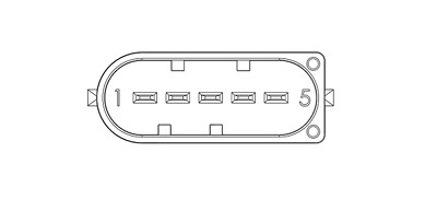 Ntk Luftmassenmesser [Hersteller-Nr. 93343] für Mercedes-Benz von NTK