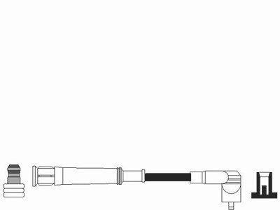 Ngk Zündleitung [Hersteller-Nr. 36476] für Fiat, Lancia von NGK