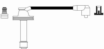 Ngk Zündleitung [Hersteller-Nr. 38999] für Renault, Volvo von NGK