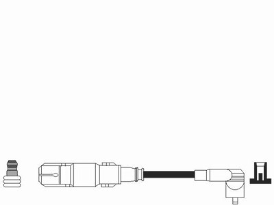 Ngk Zündleitung [Hersteller-Nr. 38670] für Seat, VW von NGK