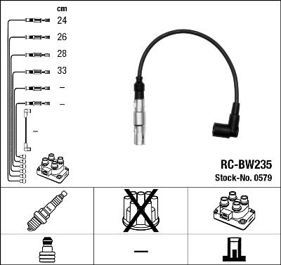 Zündleitungssatz NGK 0579 von NGK