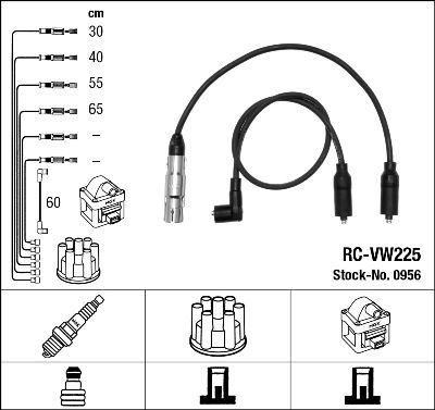 Zündleitungssatz NGK 0956 von NGK