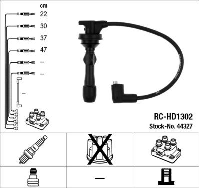 Zündleitungssatz NGK 44327 von NGK