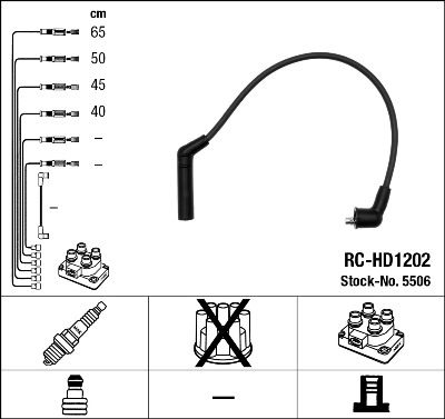 Zündleitungssatz NGK 5506 von NGK