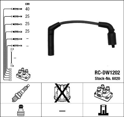 Zündleitungssatz NGK 6020 von NGK