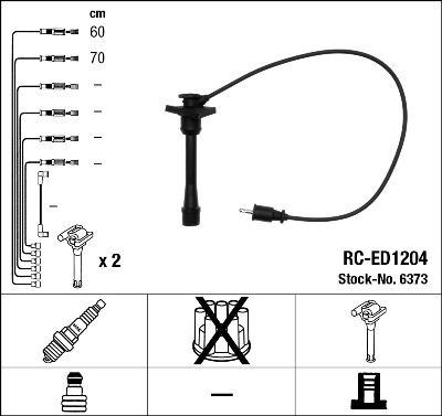 Zündleitungssatz NGK 6373 von NGK